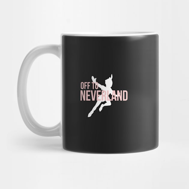 Off to Neverland Millennial Pink by FandomTrading